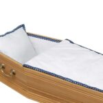 Pompes funèbres LOIC Photo détourée du Capiton de cercueil Bluettia
