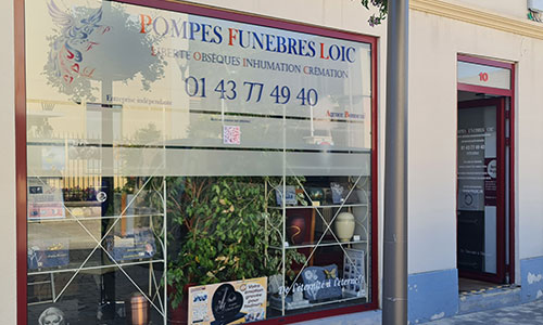 photo de l'agence de pompes funèbres LOIC à Bonneuil sur Marne