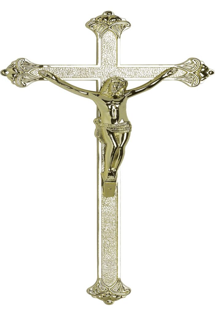 Pompes Funèbres LOIC - croix moderne avec christ pour crémation