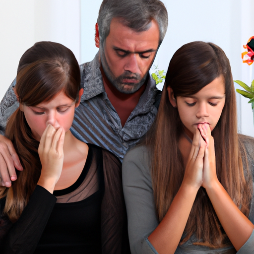 Image d'une famille endeuillée comment faire de votre soutien au deuil une ressource précieuse pour la famille