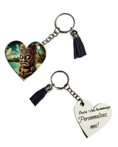 Porte clés personnalisée par les Pompes funèbres LOIC