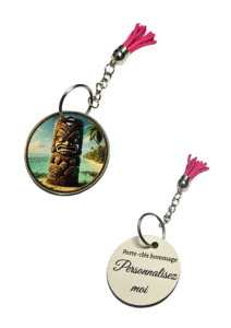 Porte clés personnalisée par les Pompes funèbres LOIC